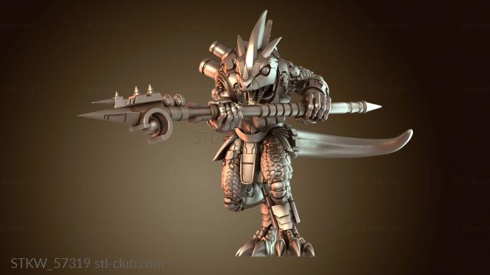 Military Шипастый ящерица-геккон бронированный