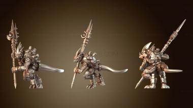 3D модель Ночной шипастый геккон (STL)