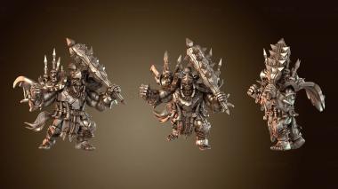 3D модель Дикие потрошители позвоночника (STL)