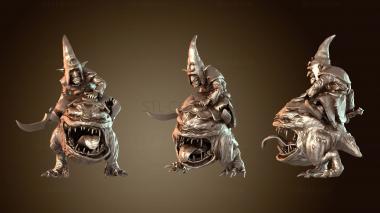 3D модель Сквиг-прыгун (STL)