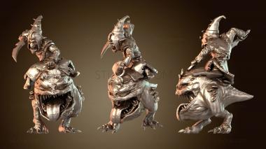 3D модель Сквиг-прыгун дикарь (STL)