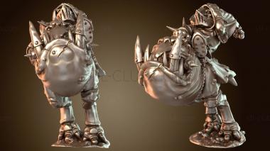 3D модель Сквиг-прыгун взбесился (STL)