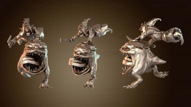 3D модель Дикий сквиг-прыгун (STL)