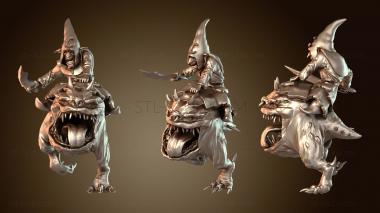 3D модель Сквиг-прыгун проворный (STL)