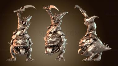 3D модель Сквиг-прыгун берсерк (STL)