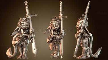 3D модель Оруженосец рыцарский (STL)