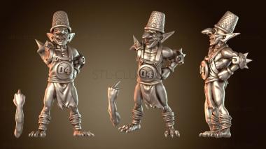 3D модель Паническое бегство, сопение, ярость (STL)