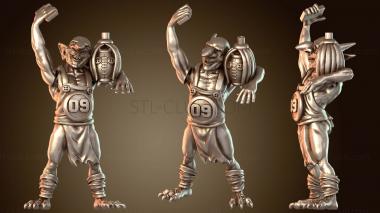 3D модель Паническое бегство, дикое сопение (STL)