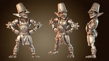 3D модель Паническое бегство, хриплое ночное движение (STL)