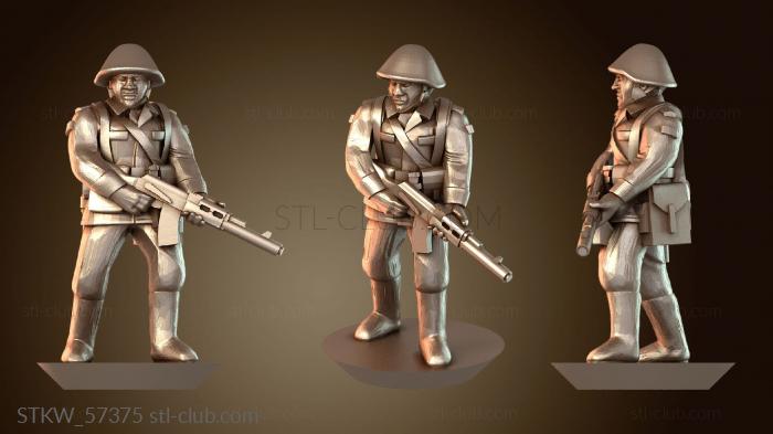 Military Стоячее оружие экипировано