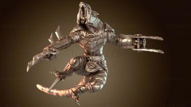 3D модель Звездная бродячая крыса в броне (STL)