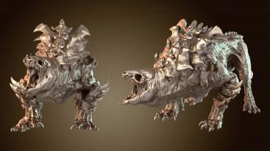 3D модель Смотри, Бродяга, Крыса, Дикая (STL)