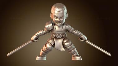 3D модель Старкиллер Чиби (STL)