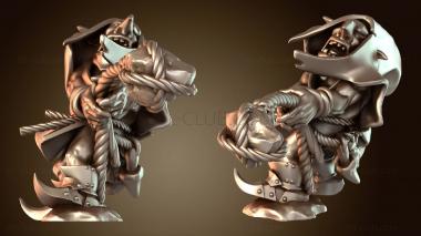 3D модель Метатели камней, гоблины, смертоносны (STL)