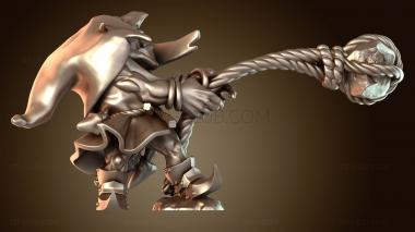 3D модель Метатели камней Гоблин ревностный (STL)