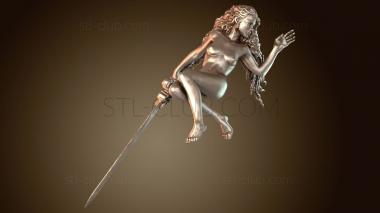 3D модель Королева болот Эач Уисге (STL)