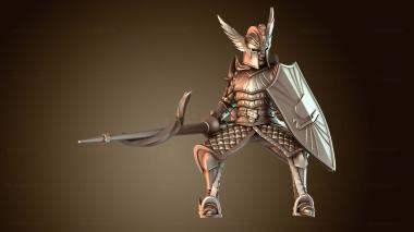 3D модель Принц-лебедь верхом (STL)