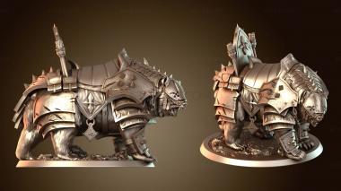 3D модель Доспехи со стойкой для меча (STL)