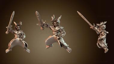 3D модель Лорд драконов из племени Сильван Кин Лордс (STL)