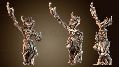 3D модель Sylvan Kin Mage зелёный (STL)