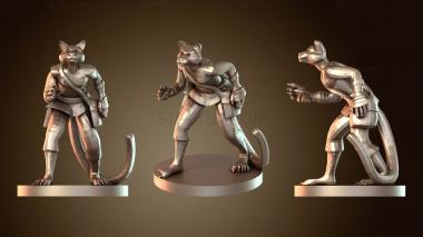 3D модель Табакси Женский Разбойник (STL)