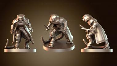 3D модель Табакси Женский Разбойник проворный (STL)