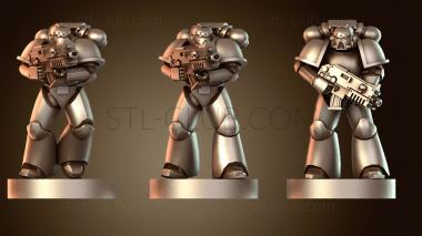 3D модель Тактические морские пехотинцы (STL)