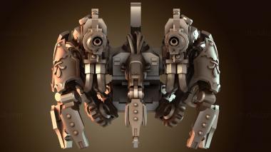 3D модель Шагающий адепта технологий дальнего боя (STL)