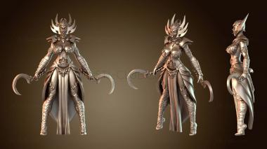 3D модель Террейн Статуи Столпы Статуя Дроуb (STL)