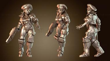 3D модель Апокалипсис Берет Огнемет (STL)