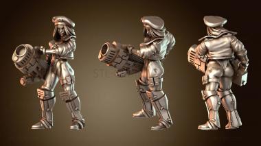 3D модель Апокалипсис Берет Тяжелое Оружие (STL)