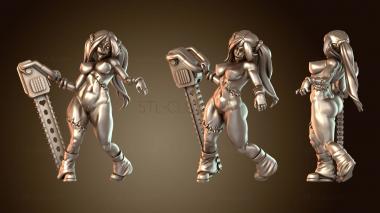 3D модель Апокалипсис опустошил Джульетту NSFW (STL)