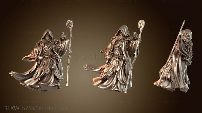 Military Волшебный библиотекарь Диорама Мерлин