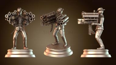 3D модель Маска Дамиана Хименеса (STL)