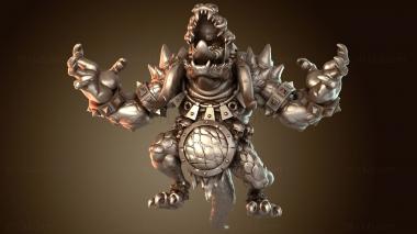 3D модель БРИТВА ЯЩЕРОЛЮД КРОКСИГОР (STL)