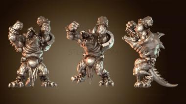 3D модель БРИТВА ЯЩЕРОЗАВР (STL)