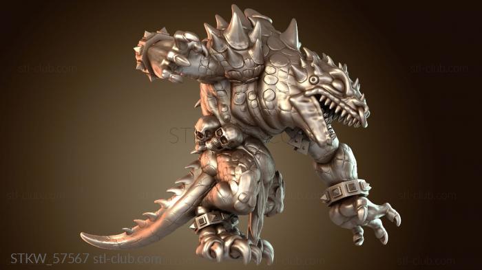 Military БРИТВА Ящеролюды-ЗАВРУСы племени