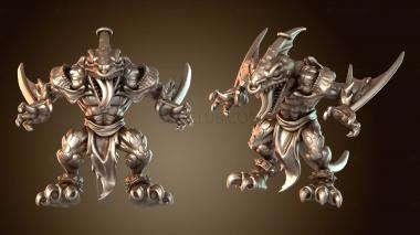 3D модель БРИТВА ЯЩЕРОЛЮДОЛЮБОВ (STL)