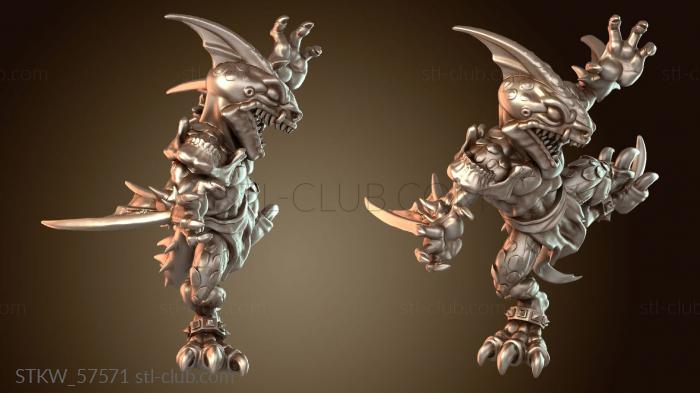 Military БРИТВА Ящеролюды СКИНК проворный