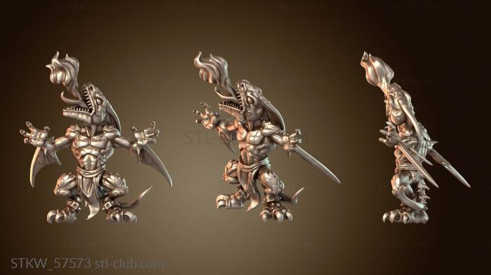 Military БРИТВА ЯЩЕРОЛЮДОЛЮБОВ СКИНК неукротимый