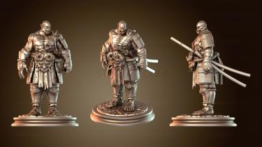 3D модель Орк-самурай (STL)