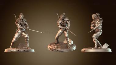 3D модель Ведьмак (STL)