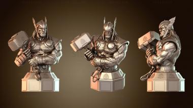 3D модель Бюст Тора (STL)