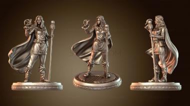 3D модель Торри Женщина-Волшебница (STL)