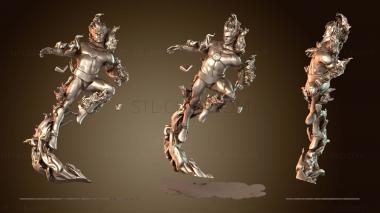 3D модель ФАКЕЛ С ПЛАМЕНЕМ (STL)