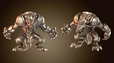 3D модель Семь извилистых канализаций (STL)