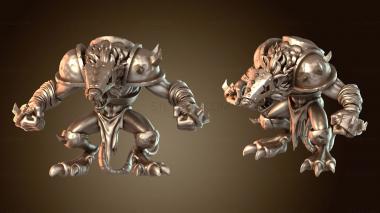 3D модель Семь канализаций Искаженные и гнилые (STL)