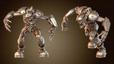 3D модель Триллеры GHOUL заражены (STL)