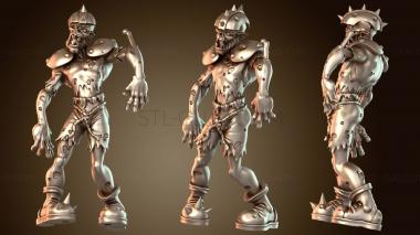 3D модель Триллеры ЗОМБИ (STL)