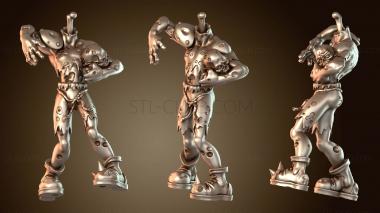 3D модель Триллеры ЗОМБИ скрывается (STL)